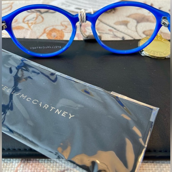 Stella McCartney | Kid Size Eyeglasses | Eyewear | Electric Blue - Picture 4 of 6
